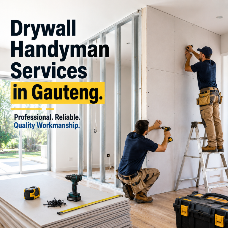 Drywall Handyman Services in Gauteng
